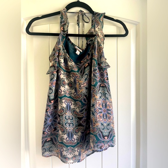 Merona Top-Olive green - Picture 1 of 2